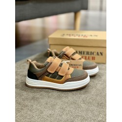ДИТЯЧІ КРОСІВКИ AMERICAN CLUB BROWN VOLT